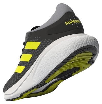 adidas running Supernova 2 J Black Yellow Childrens Shoes