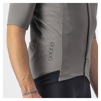 Castelli Gabba RoS 2 Kurzarmtrikot Hellgrau/Dunkelgrau
