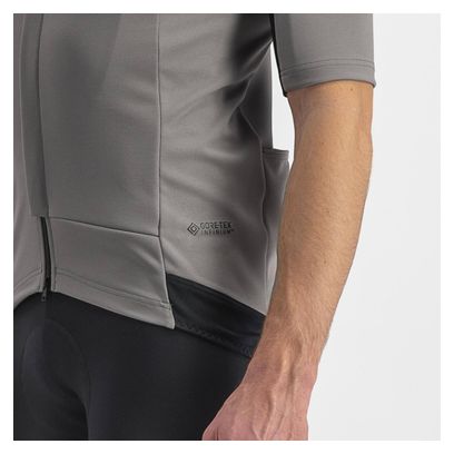 Castelli Gabba RoS 2 Kurzarmtrikot Hellgrau/Dunkelgrau