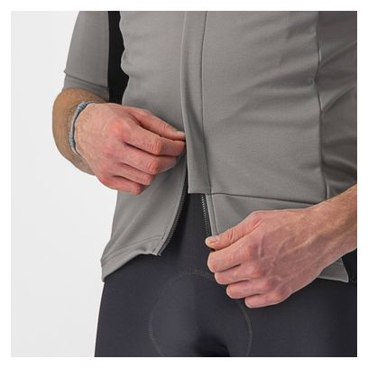 Castelli Gabba RoS 2 Kurzarmtrikot Hellgrau/Dunkelgrau