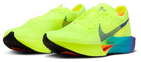 Nike ZoomX Vaporfly Next% 3 Yellow Blue Women's Running Shoes