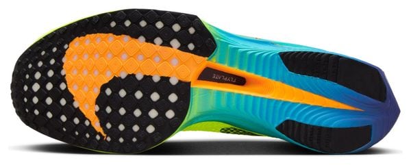Nike ZoomX Vaporfly Next% 3 Gelb Blau &amp;1= Nike ZoomX Vaporfly Next% 3 Gelb Blau Damen Laufschuhe
