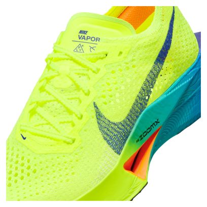 Nike ZoomX Vaporfly Next% 3 Yellow Blue Women's Running Shoes