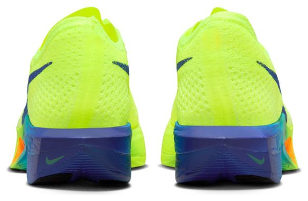Nike ZoomX Vaporfly Next% 3 Geel Blauw Dames Hardloopschoenen