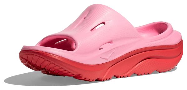 Hoka One One ORA Recovery Slide 3 Pink Red Children's Shoes