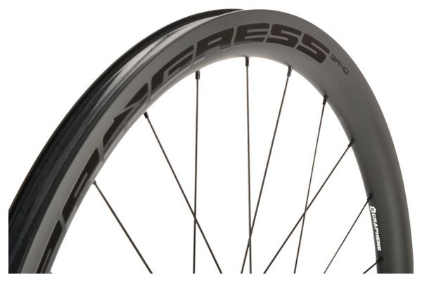 Paire de roues Progress GR40 | 12x100/12x142 mm | Center Lock | Campagnolo N3W