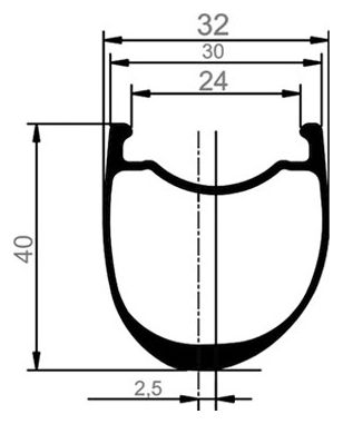 Paire de roues Progress GR40 | 12x100/12x142 mm | Center Lock | Campagnolo N3W