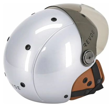 Casque Revoe Premium Urbain-City Argente