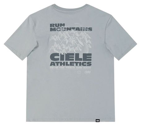 T-Shirt Ciele ORTShirt Run Mountains Gris Unisexe