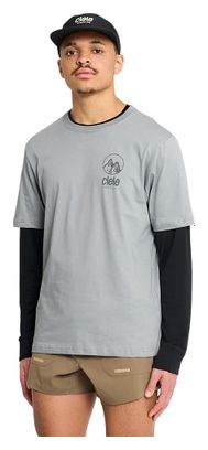T-Shirt Ciele ORTShirt Run Mountains Gris Unisexe