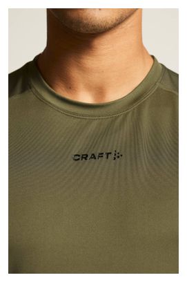 T-Shirt Running Craft ADV Essence Kaki Homme