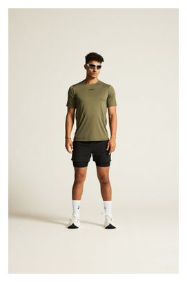 T-Shirt Running Craft ADV Essence Kaki Homme