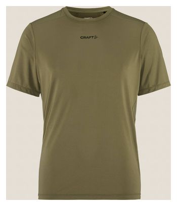 T-Shirt Running Craft ADV Essence Kaki Homme