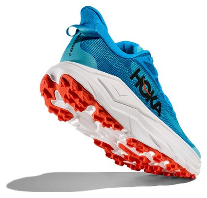 Hoka Challenger 8 Damesschoenen Blauw/Oranje