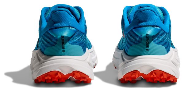 Hoka Challenger 8 Damesschoenen Blauw/Oranje