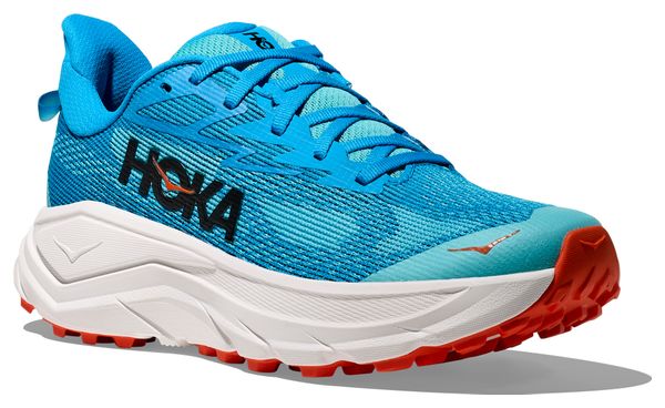 Hoka Challenger 8 Damesschoenen Blauw/Oranje