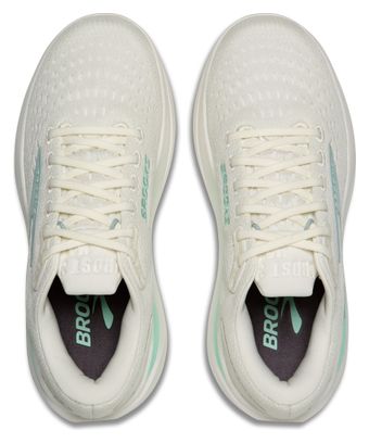 Brooks Ghost Max 3 hardloopschoenen wit/turquoise dames