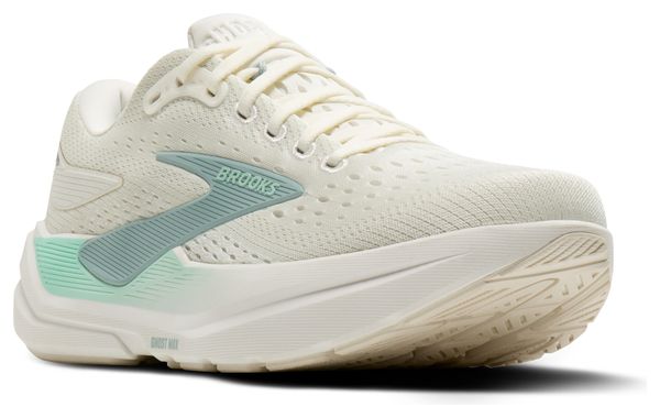 Brooks Ghost Max 3 hardloopschoenen wit/turquoise dames