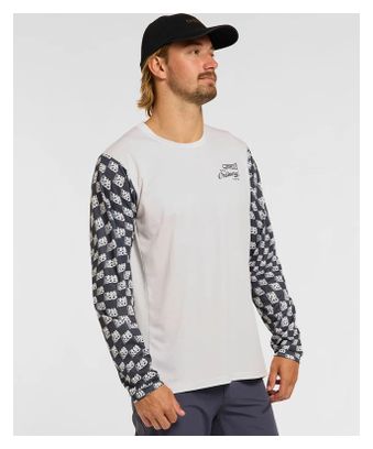 Maglia a maniche lunghe Dharco Gravity Uomo Bianco Blu