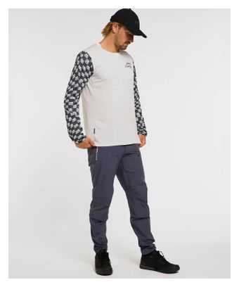 Maglia a maniche lunghe Dharco Gravity Uomo Bianco Blu
