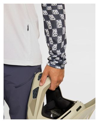 Maglia a maniche lunghe Dharco Gravity Uomo Bianco Blu