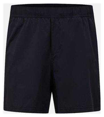 Pantalones cortos Peak Performance Tech Jogger negros para hombre