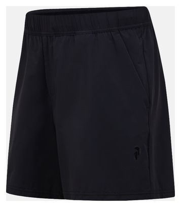 Pantalones cortos Peak Performance Tech Jogger negros para hombre