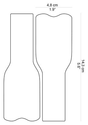 Dyedbro Crank Arm Protective Film Durchsichtig