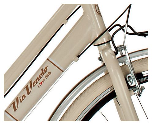 Vélo de ville Via Veneto VV605AL Cadre en aluminium  6 vitesses  roues 700x38C