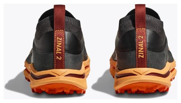 Chaussures de Trail Running Hoka Zinal 2 Noir Orange
