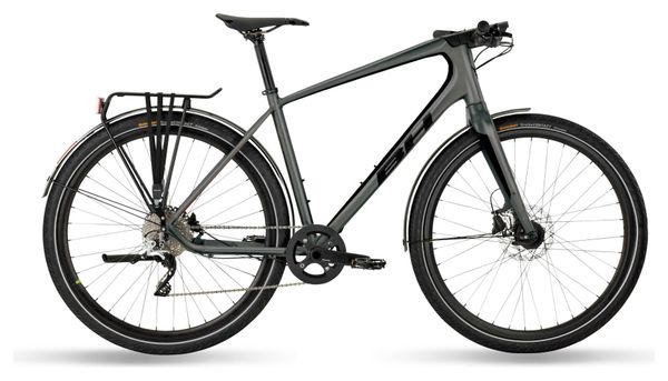 Vélo Fitness BH Oxford Shimano Deore/XT 10V 700mm Gris/Noir