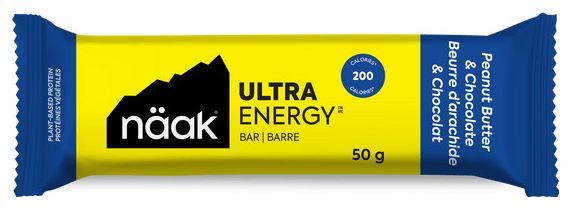 Näak Ultra Energy Bar Barrita de Mantequilla de Cacahuetey Chocolate 50g