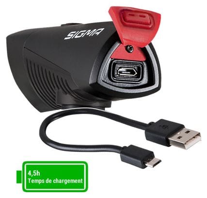 Producto Reacondicionado - Luz Frontal USB Sigma Buster 700 Lumens