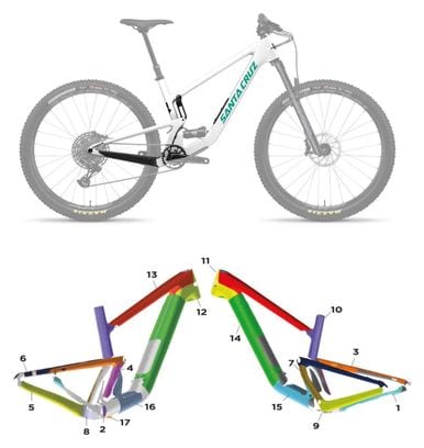 Santa Cruz Tallboy V5 - 2023 - M - Mat