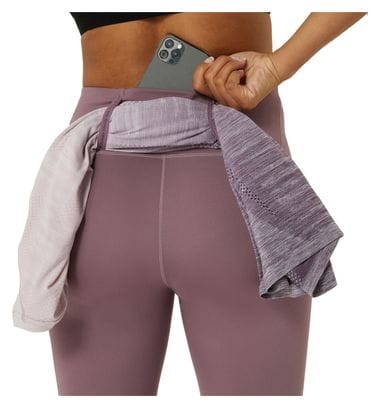 Asics Road High Waist Capri Tight 3/4 Violett Damen