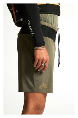 Short Craft Pro Trail Kaki Homme