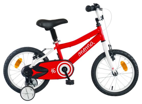 Moma Bikes Bicicleta de 16' con ruedines incluidos , ideal para niño a partir de 4 a 6 años de 105 a 120cm 