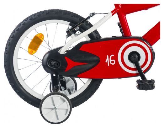 Moma Bikes Bicicleta de 16' con ruedines incluidos , ideal para niño a partir de 4 a 6 años de 105 a 120cm 