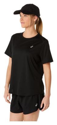 Maillot Manches Courtes Asics Core Run Noir Femme