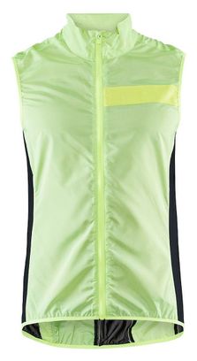 Craft Essence Light Bike Windbreaker Jacket Yellow Man