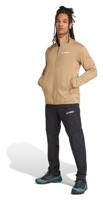 Adidas Terrex Multi Climawarm Thermal Jacket Brown Man
