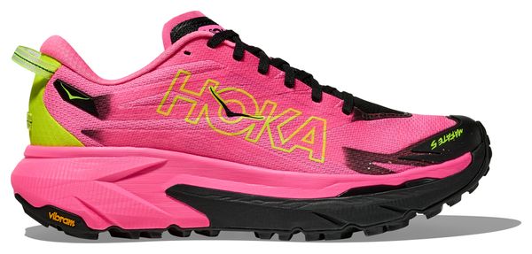 Hoka Mafate 5 Scarpe da trail rosa/nero da donna