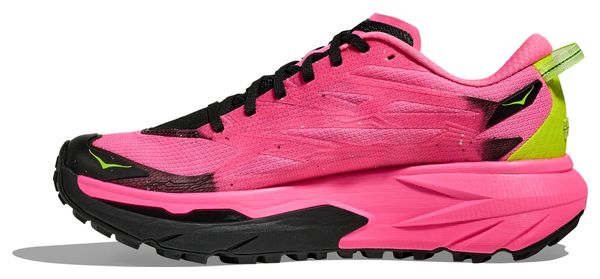 Hoka Mafate 5 Scarpe da trail rosa/nero da donna