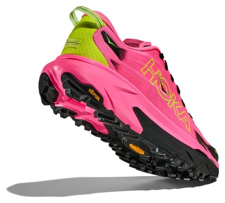 Hoka Mafate 5 Scarpe da trail rosa/nero da donna