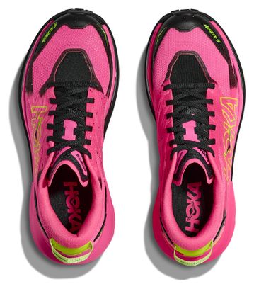 Hoka Mafate 5 Scarpe da trail rosa/nero da donna