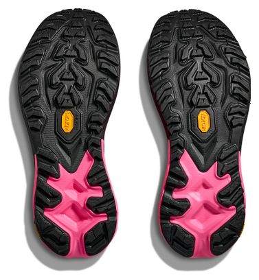 Hoka Mafate 5 Scarpe da trail rosa/nero da donna