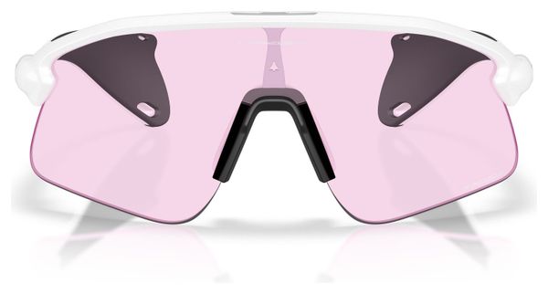 Occhiali Oakley Stunt Devil - Bianco opaco / Prizm Low Light / Ref : OO9517-07