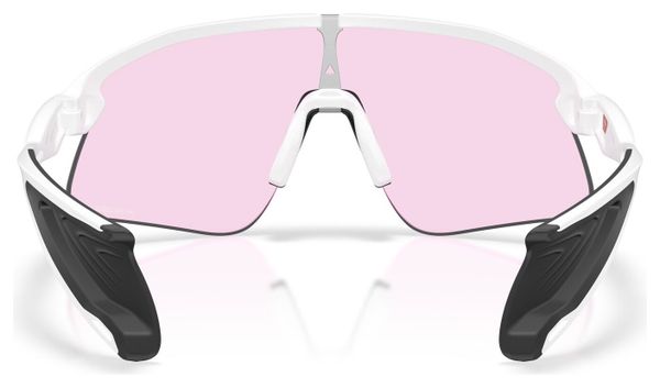 Occhiali Oakley Stunt Devil - Bianco opaco / Prizm Low Light / Ref : OO9517-07