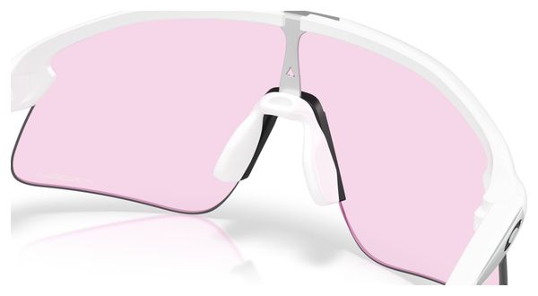 Occhiali Oakley Stunt Devil - Bianco opaco / Prizm Low Light / Ref : OO9517-07