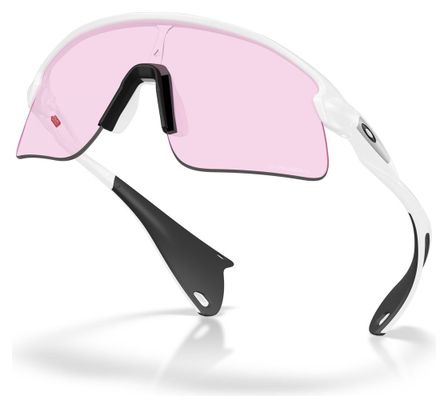 Occhiali Oakley Stunt Devil - Bianco opaco / Prizm Low Light / Ref : OO9517-07